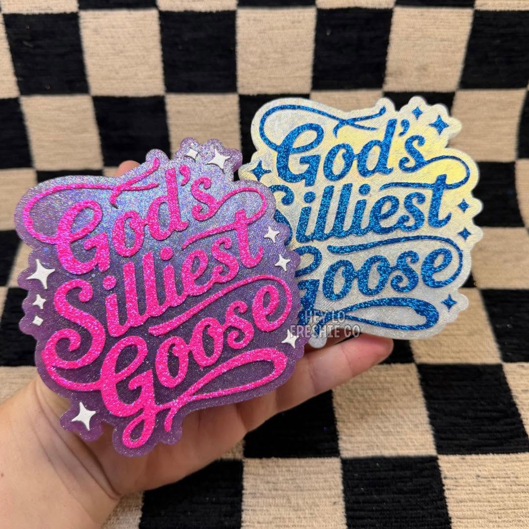 Custom Freshie: God's Silliest Goose
