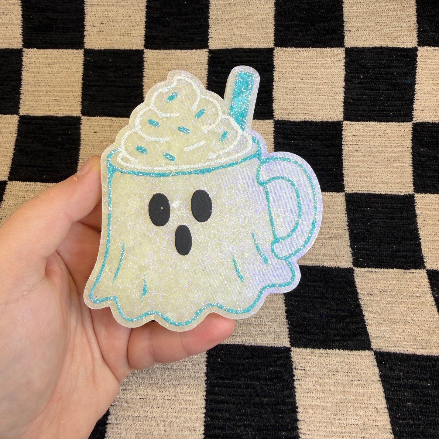 RTS Freshie: Ghost Mug (Scent: Pumpkin Cheesecake)