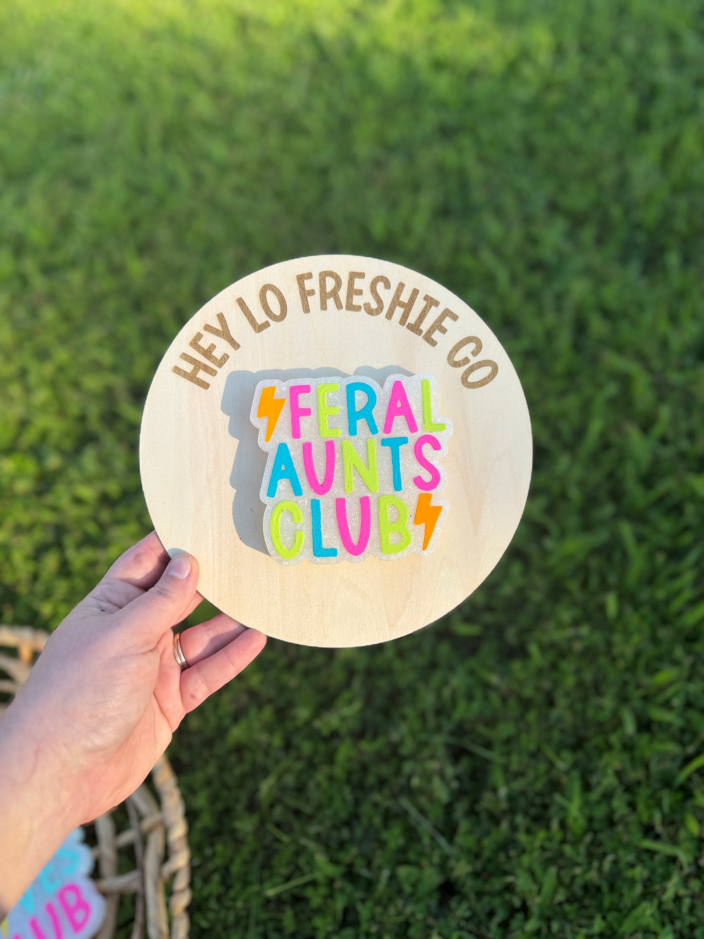 Custom Freshie: Feral Aunts Club
