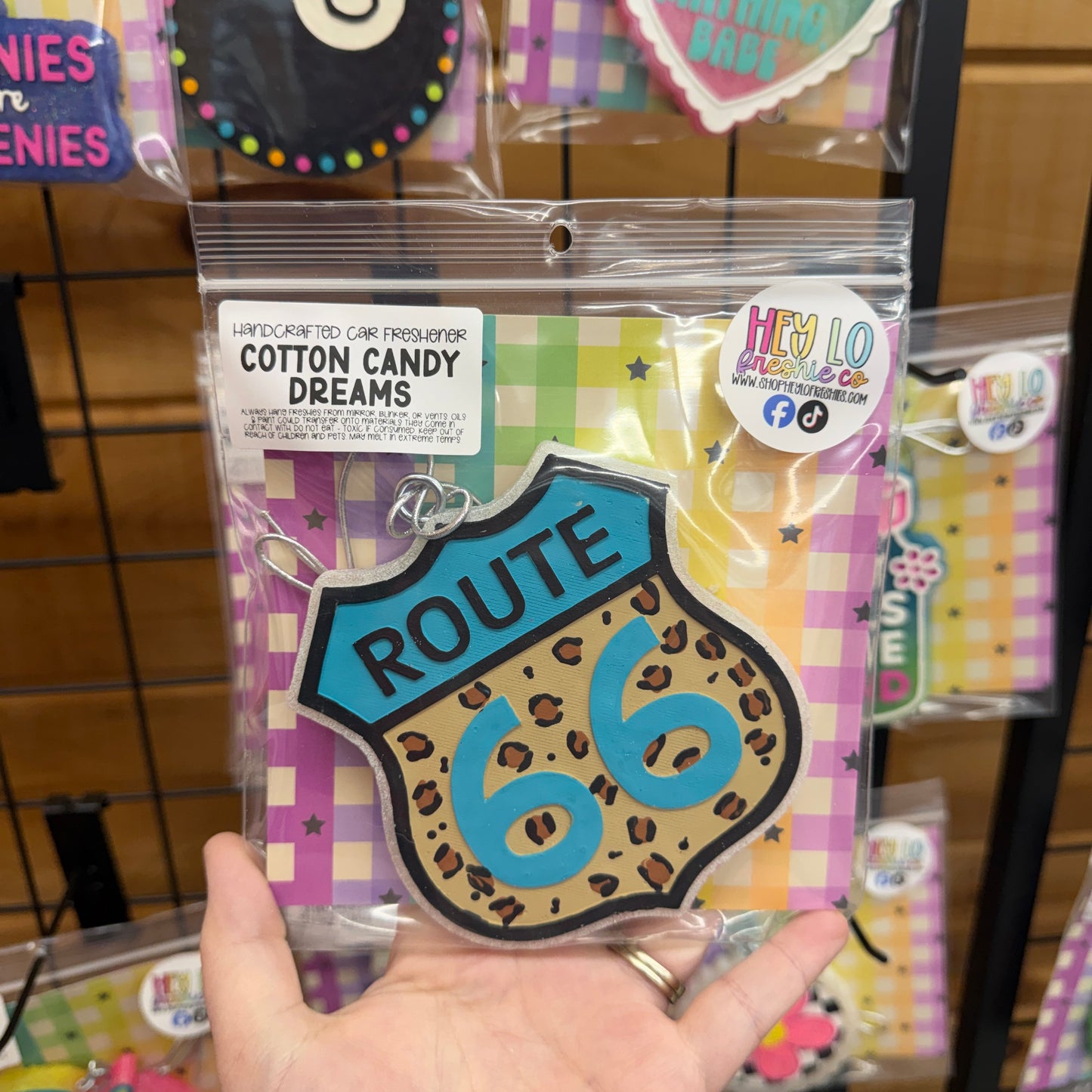 RTS Freshie: Route 66 (Scent: Cotton Candy Dreams)