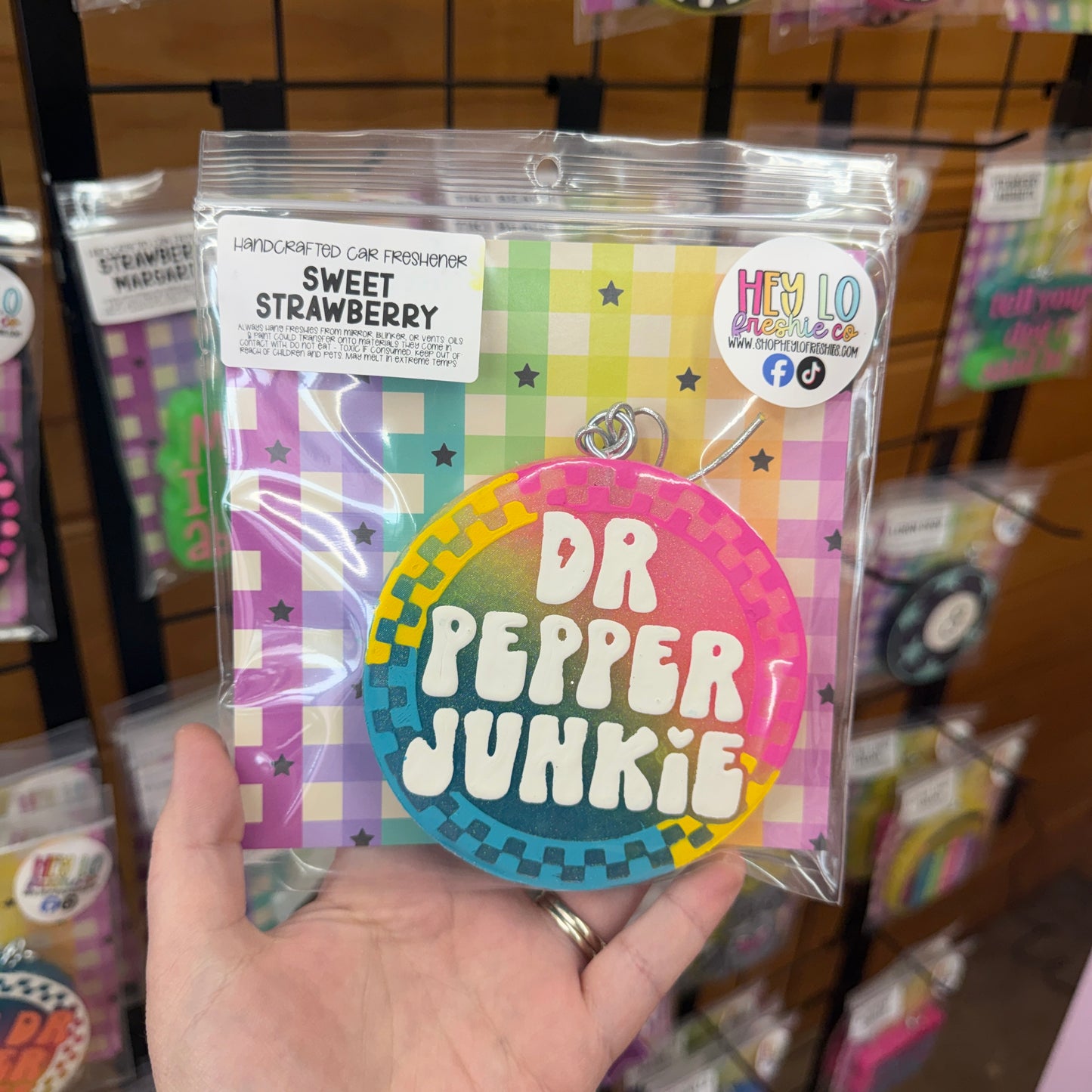 RTS Freshie: Dr Pepper Junkie (Scent: Sweet Strawberry)