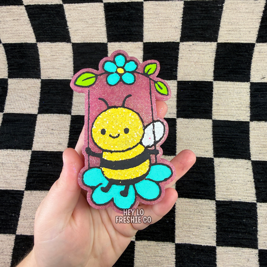Custom Freshie: Swinging Bee