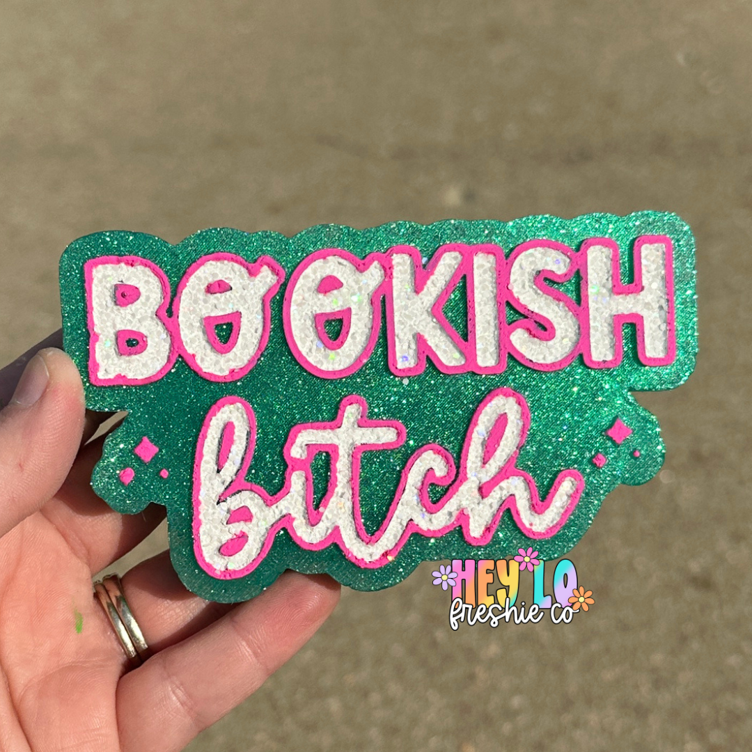 Custom Freshie: Bookish Bitch