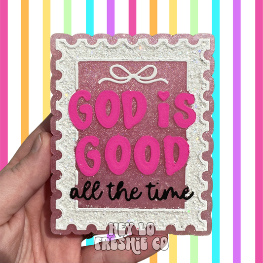 Custom Freshie: God Is Good All The Time