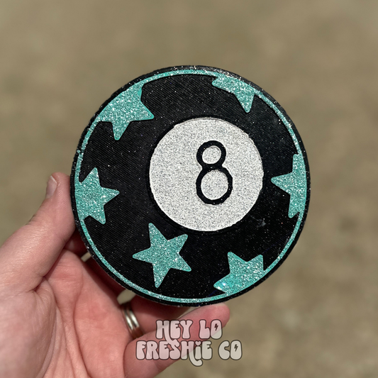 Black/Blue Star 8 Ball (Scent: Lemon Drop)