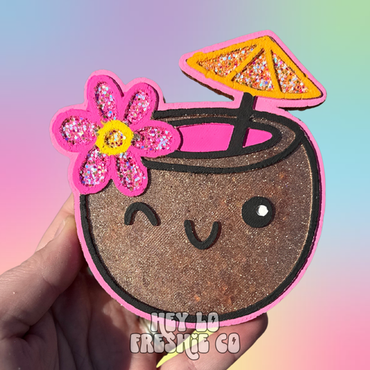 Custom Freshie: Coconut Drink