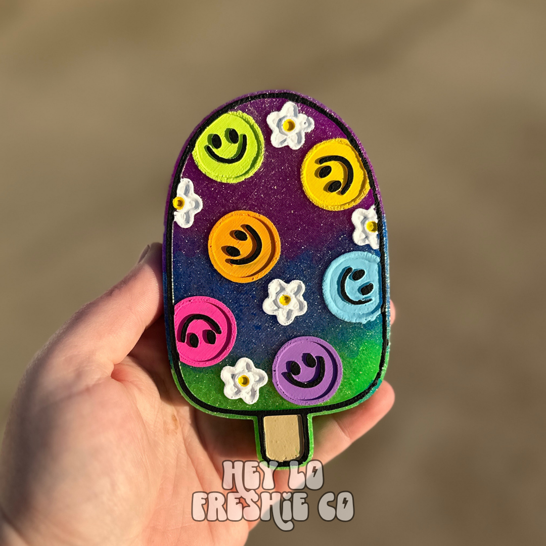 Smiley Popsicle (Scent: Gummy Worms)