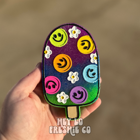 Smiley Popsicle (Scent: Gummy Worms)