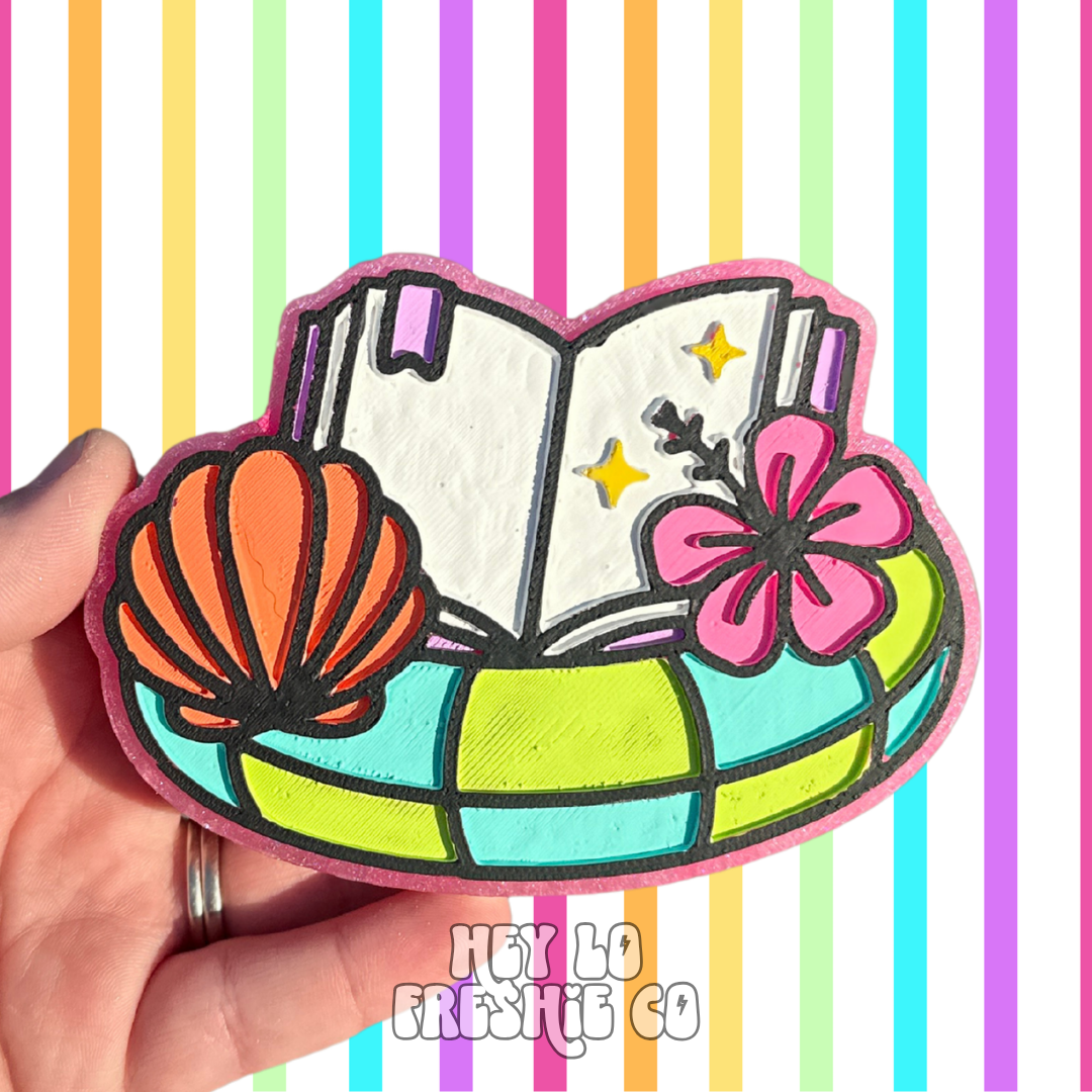 Custom Freshie: Bookish Pool Float