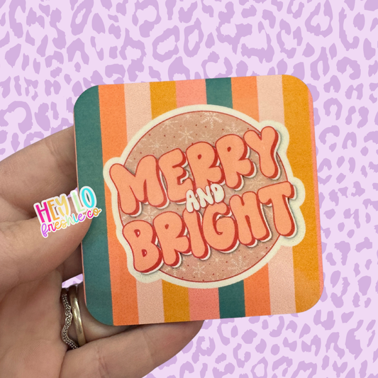 Merry And Bright Magnet