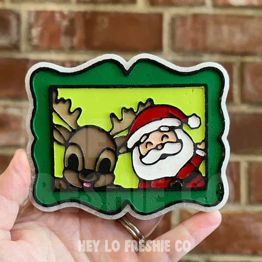 Santa & Rudolph Selfie