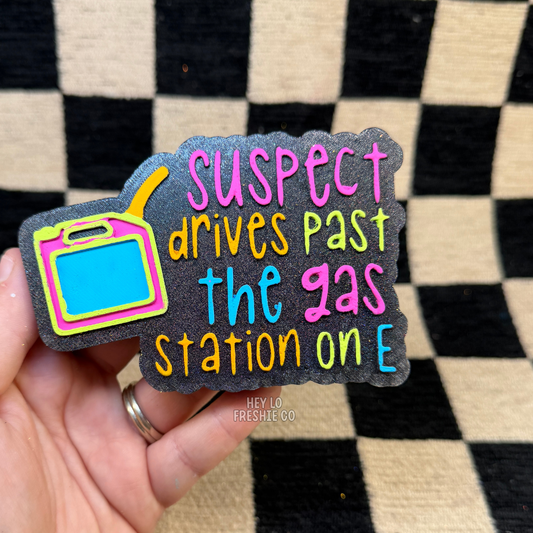 Custom Freshie: Suspect Drives Past The Gas Station On E