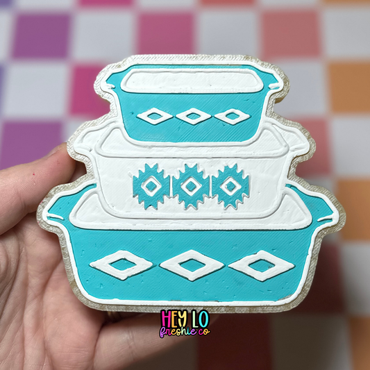 Blue Dishes | Scent: Blueberry Cobbler