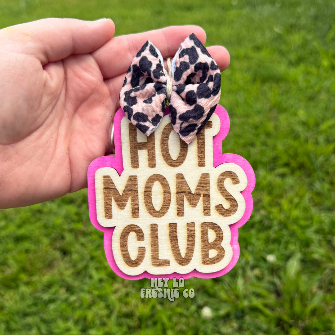 Hot Moms Club Car Charm
