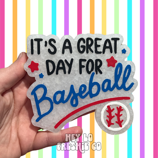 Custom Freshie: It's a Great Day For Baseball