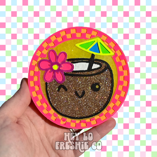 Custom Freshie: Coconut Drink