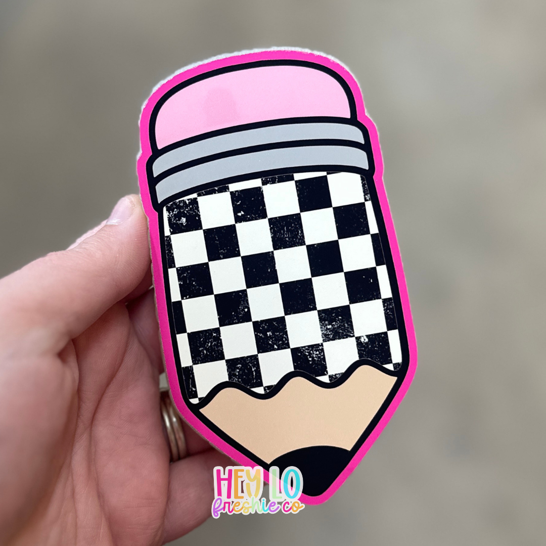 Checkered Pencil