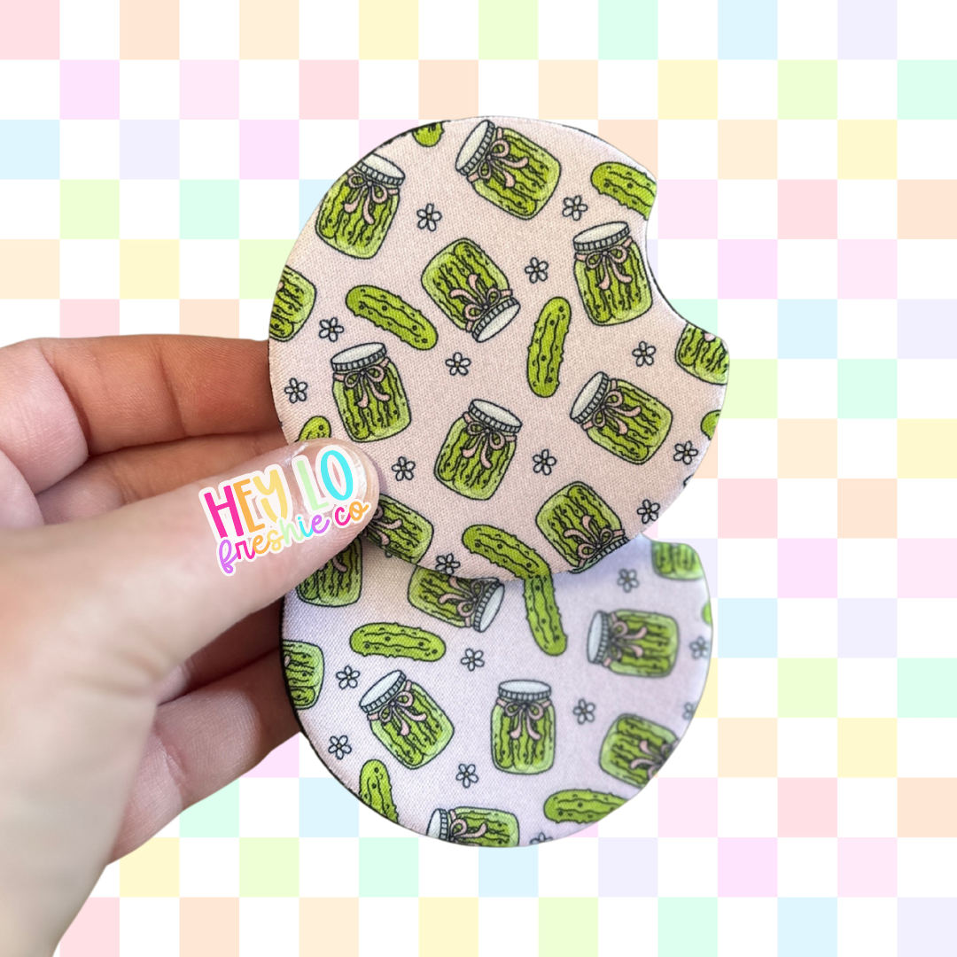 Car Coasters: Pickles