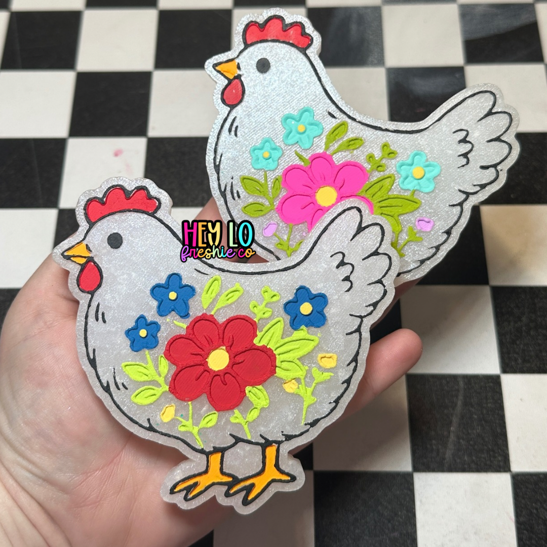 Floral Chicken