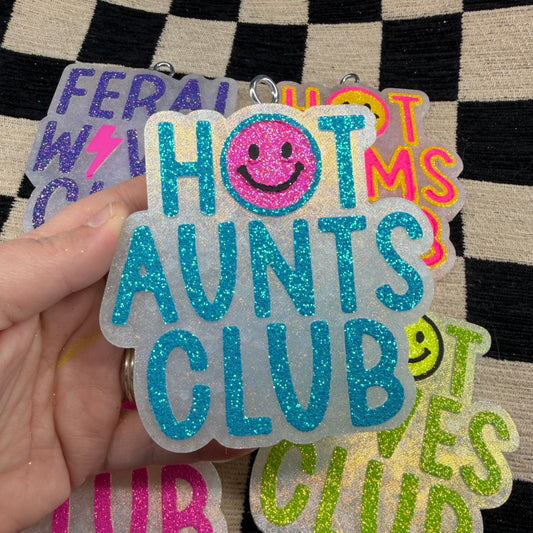 RTS Freshie: Hot Aunts Club  (Scent: Whiskey Reserve)