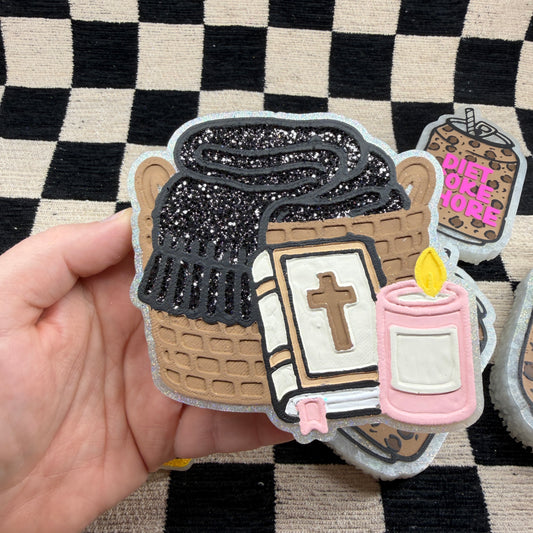 RTS Freshie: Cozy Bible (Scent: Cotton Candy Dreams)