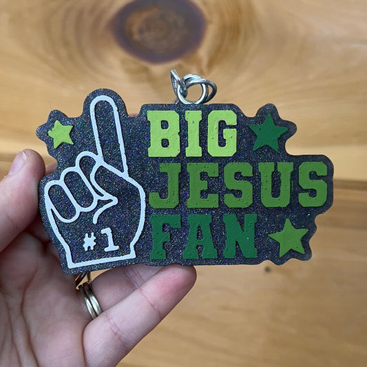 Big Jesus Fan (Scent: Mahogany Teakwood)