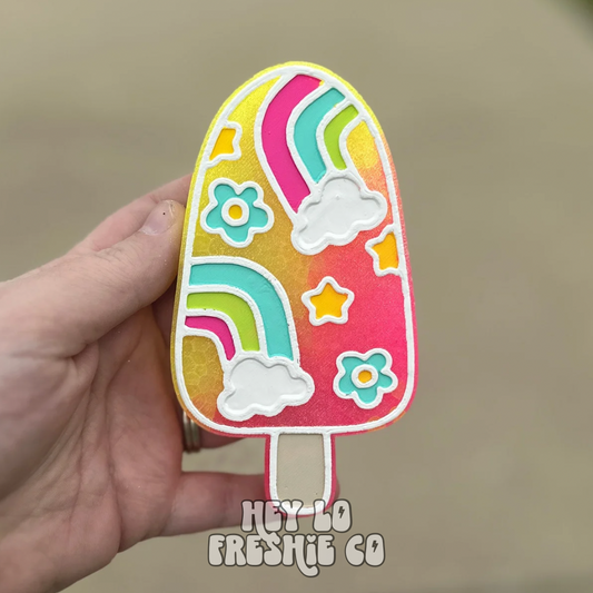Rainbow Popsicle (Scent: Leather & Lace)