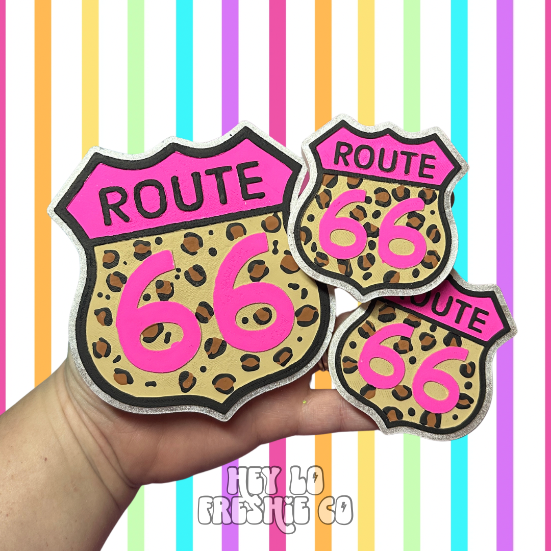 Custom Freshie: Boujee Route 66