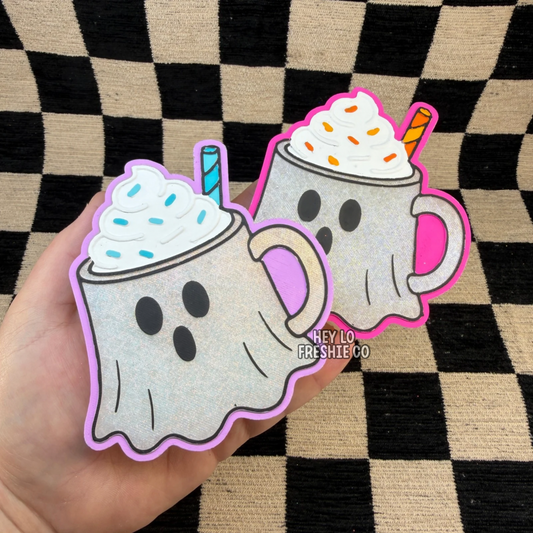 Custom Freshie: Ghost Mug