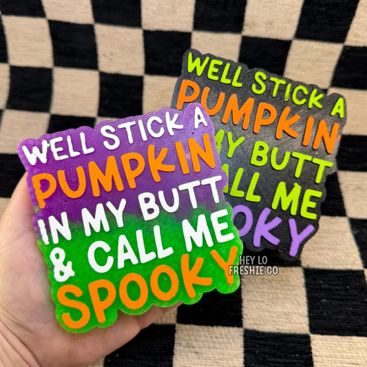 Custom Freshie: Call Me Spooky