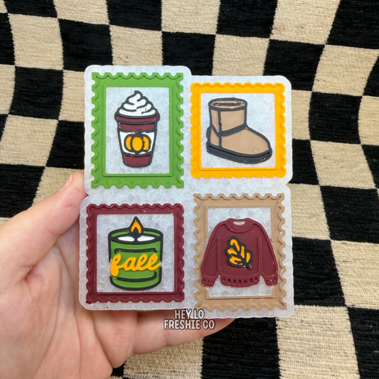 Custom Freshie: Fall Stamps