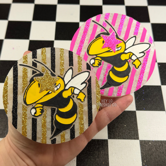 Custom Freshie: Star Eye Yellowjacket