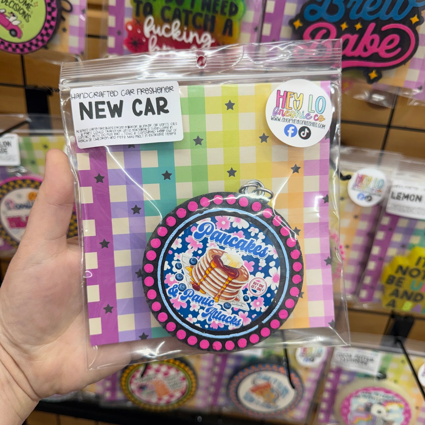 RTS Freshie: Pancakes And Panic Attacks (Scent: New Car)