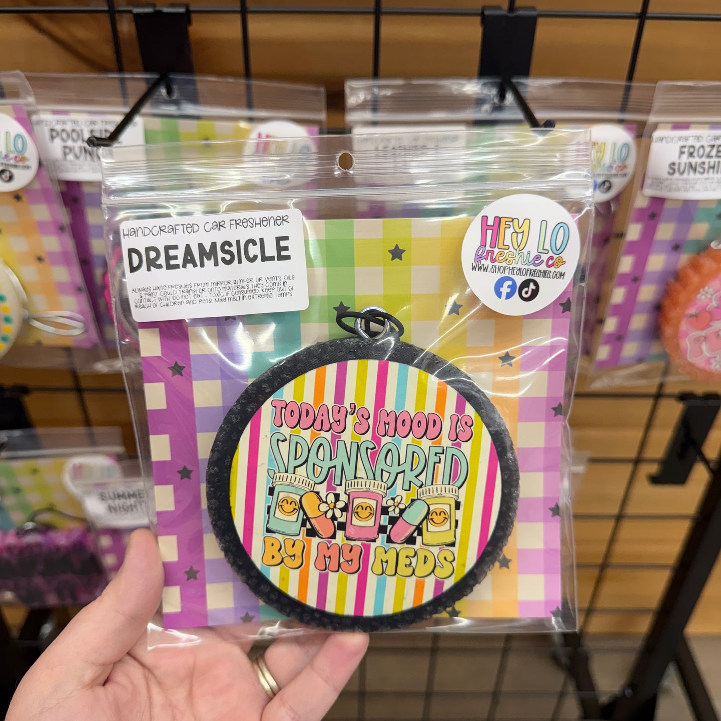 RTS Freshie: Todays Mood Sponsored By My Meds (Scent: Dreamsicle)