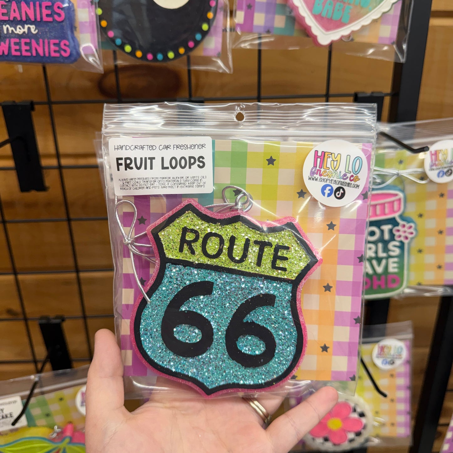 RTS Freshie: Route 66 (Scent: Fruit Loops)