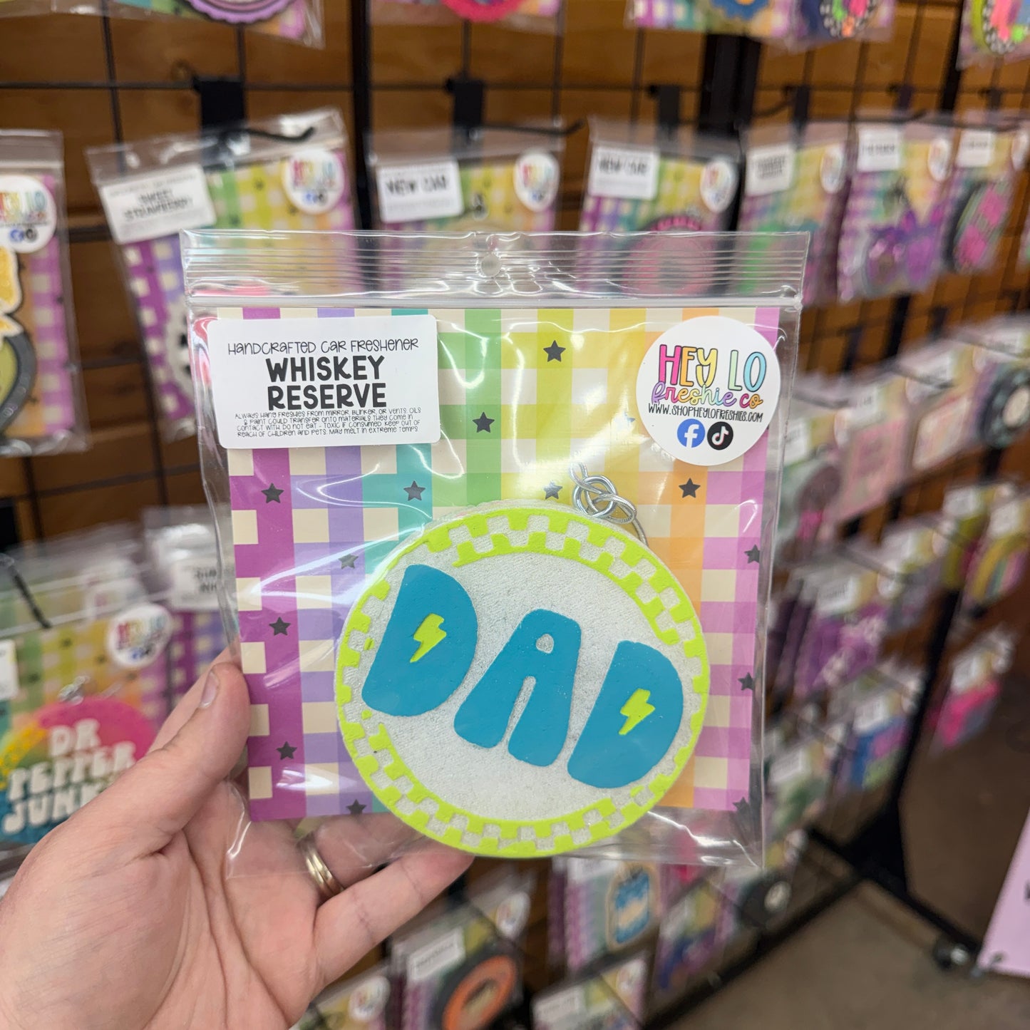 RTS Freshie: Dad (Scent: Whiskey Reserve)
