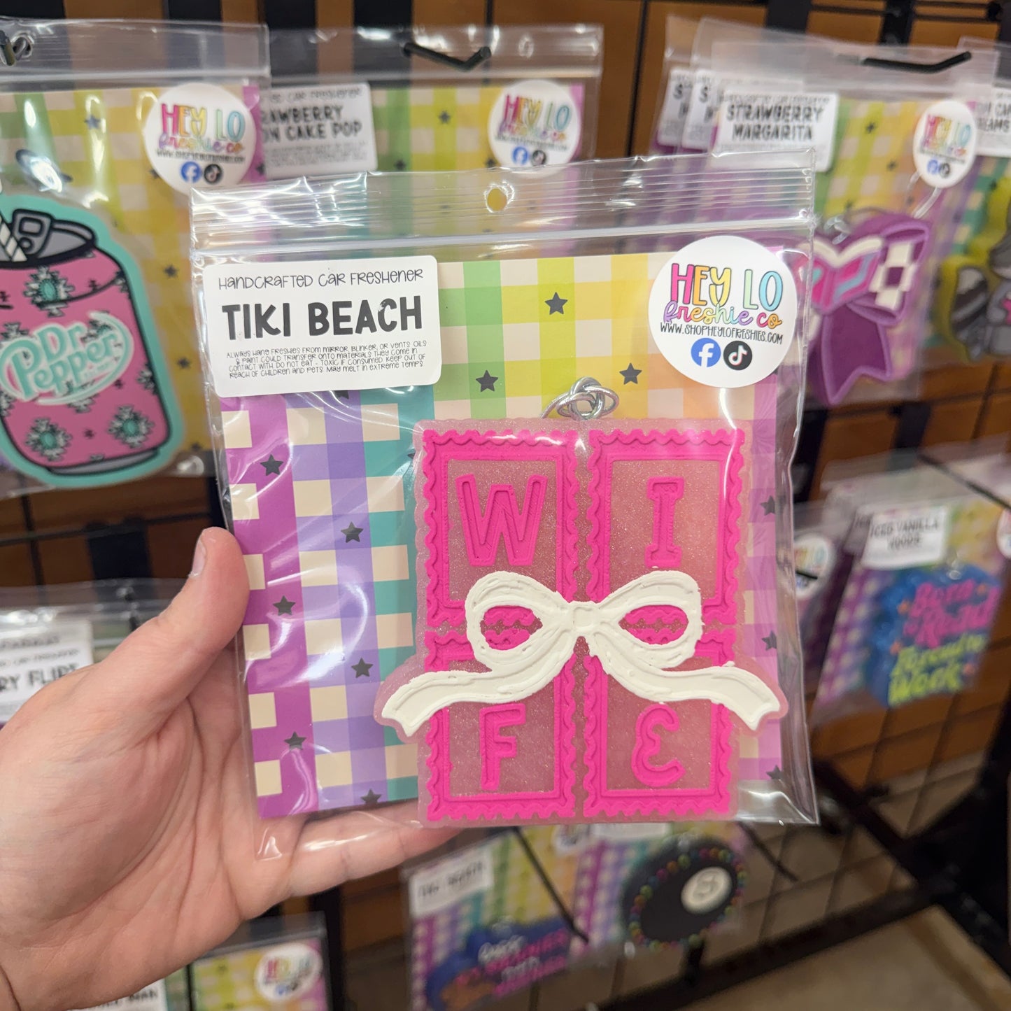 RTS Freshie: Wife Stamps (Scent: Tiki Beach)