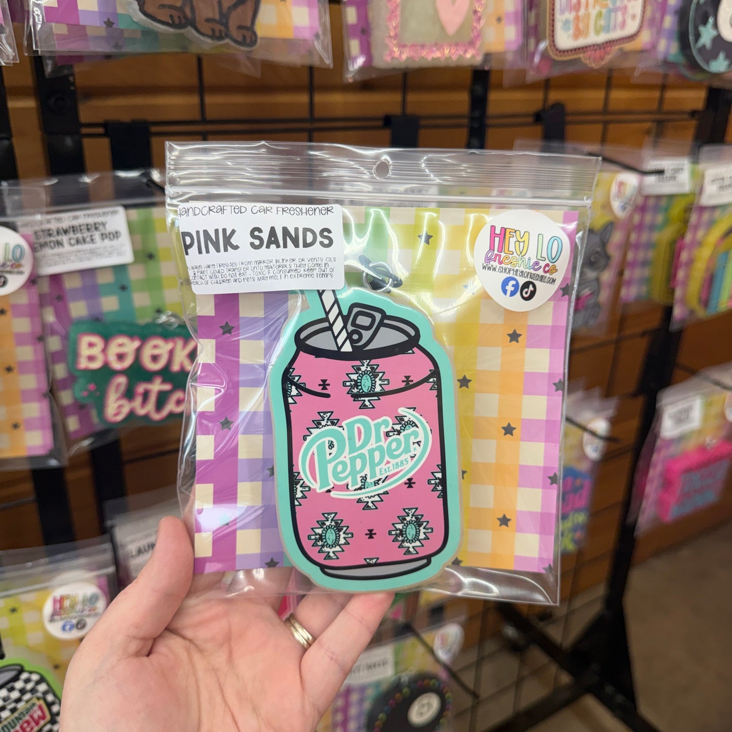 RTS Freshie: Dr Pepper (Scent: Pink Sands)