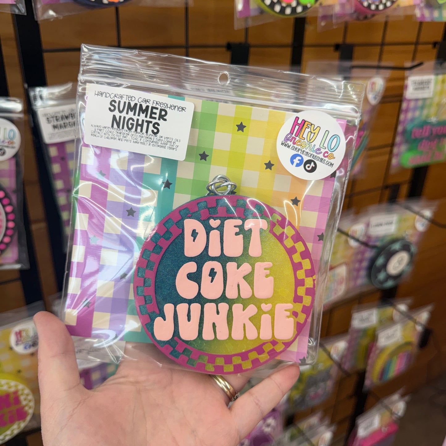 RTS Freshie: Diet Coke Junkie (Scent: Summer Nights)