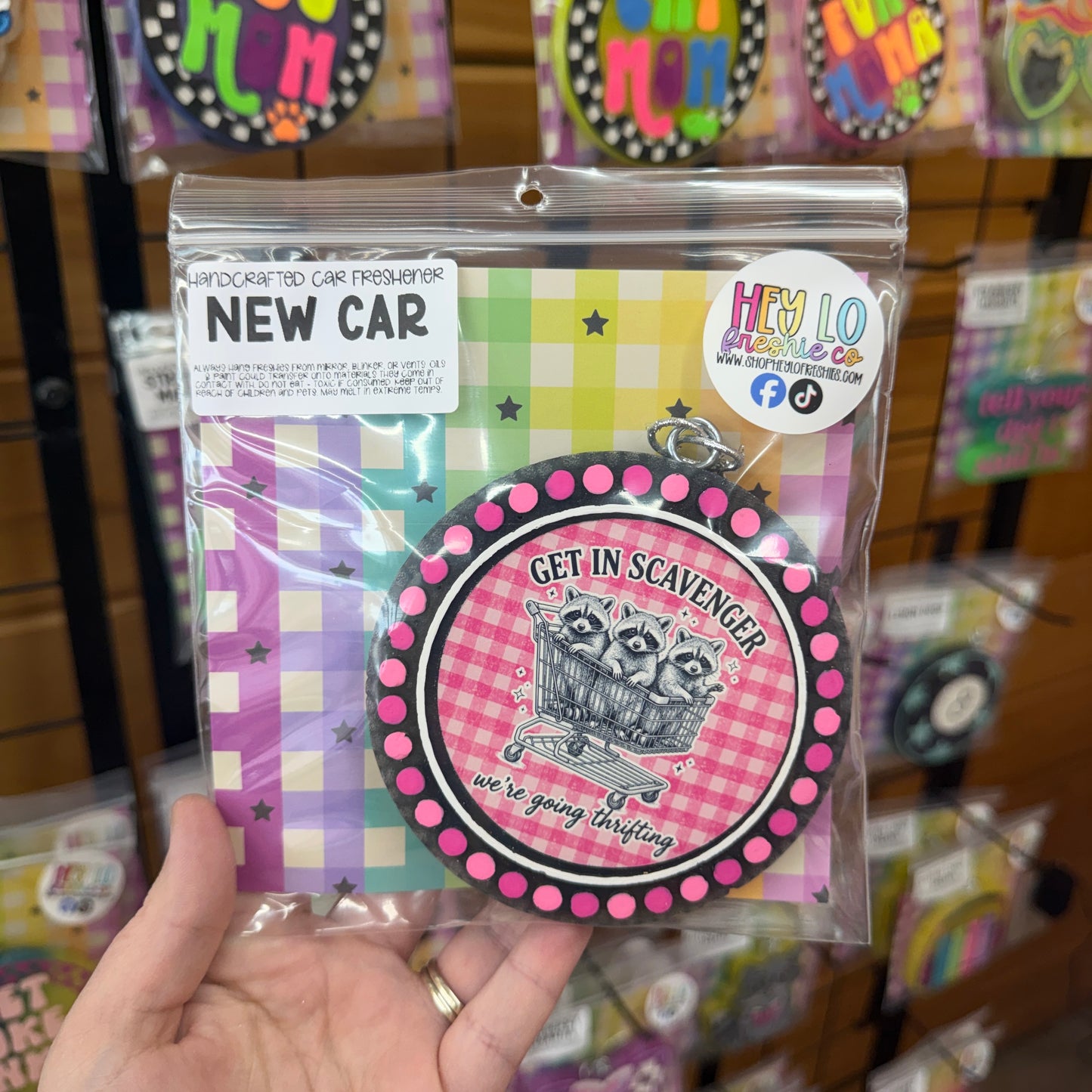 RTS Freshie: Get In Scavenger (Scent: New Car)