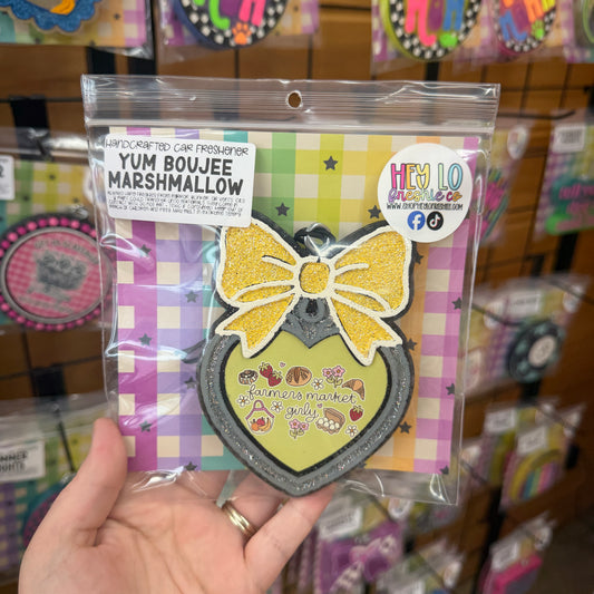 RTS Freshie: Farmers Market Girlie (Scent: Yum Boujee Marshmallow)
