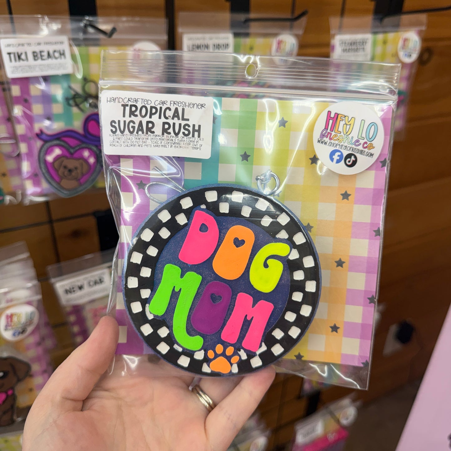 RTS Freshie: Dog Mom (Scent: Tropical Sugar Rush)