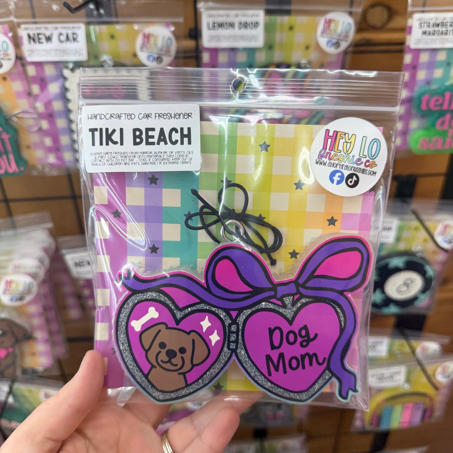 RTS Freshie: Dog Mom Locket (Scent: Tiki Beach)