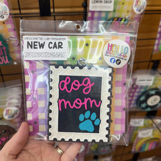 RTS Freshie: Dog Mom Stamp (Scent: New Car)