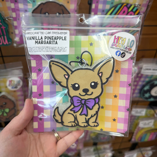 RTS Freshie: Chihuahua (Scent: Vanilla Pineapple Margarita)