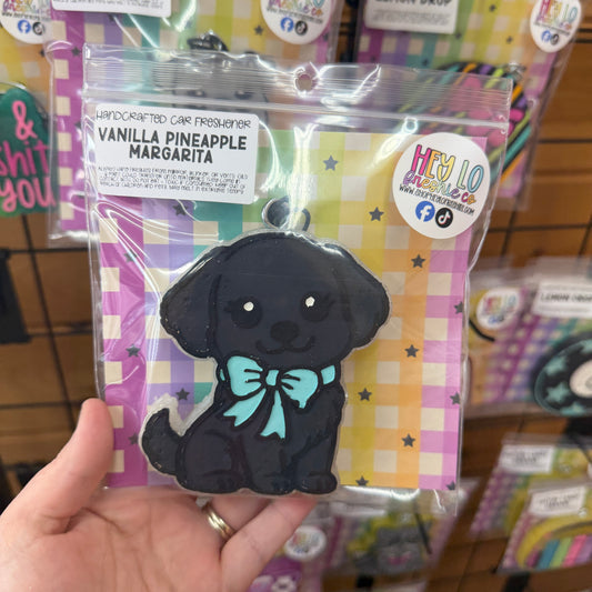 RTS Freshie: Black Lab (Scent: Vanilla Pineapple Margarita)