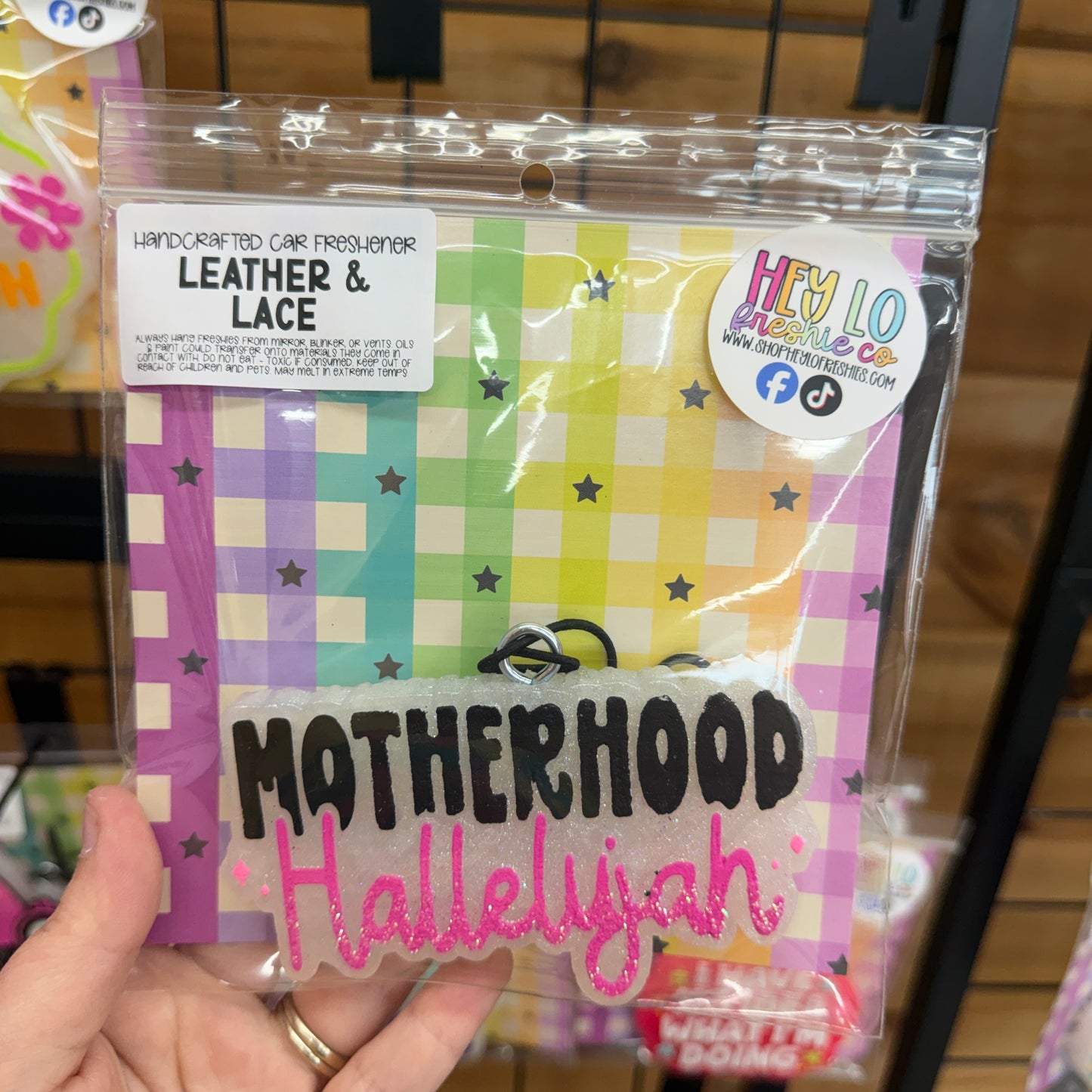 RTS Freshie: Motherhood Hallelujah (Scent: Leather & Lace)