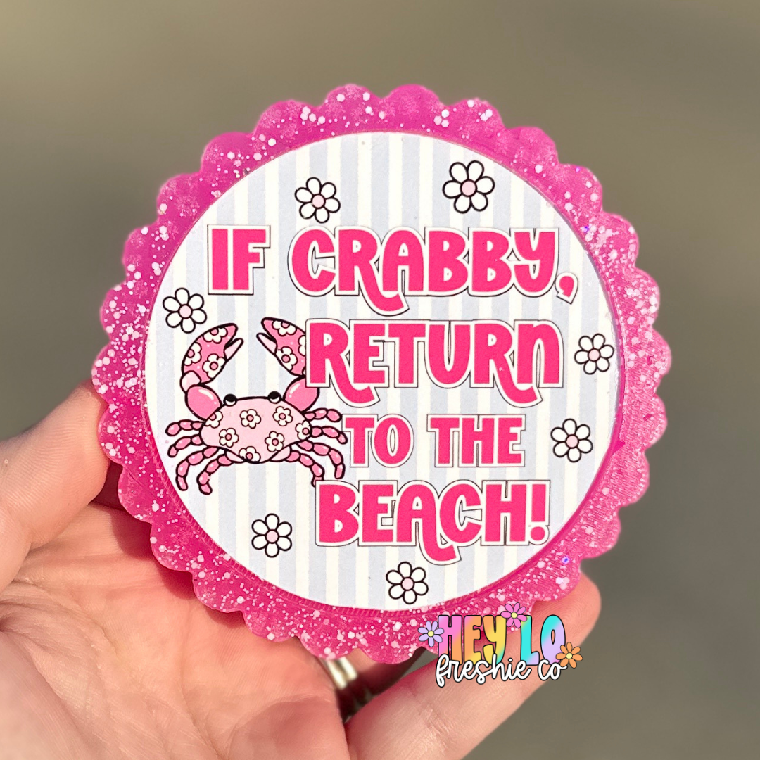RTS Freshie: If Crabby Return To Beach (Scent: Yum Boujee Marshmallow)