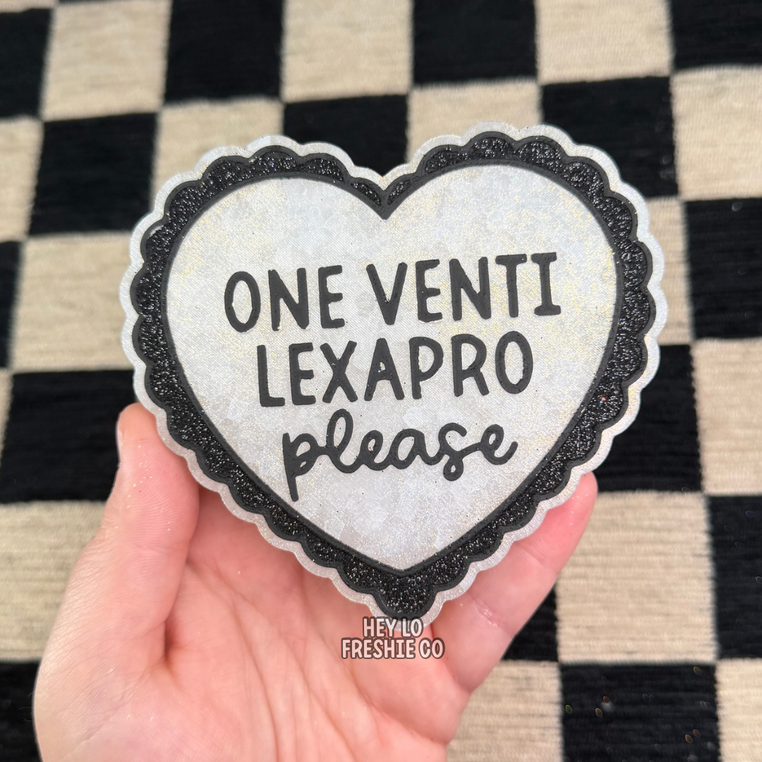 Custom Freshie: One Venti Lexapro Please