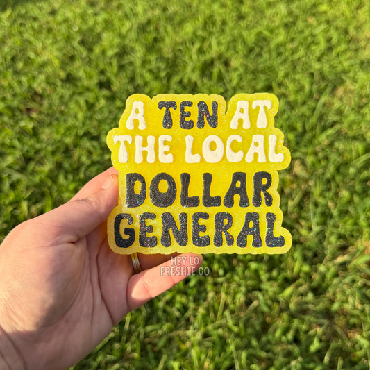 Custom Freshie: A Ten At The Local Dollar General